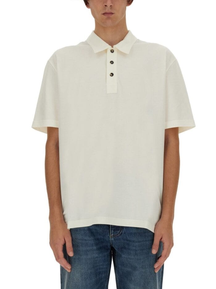 Bottega Veneta COTTON PIQUE POLO SHIRT