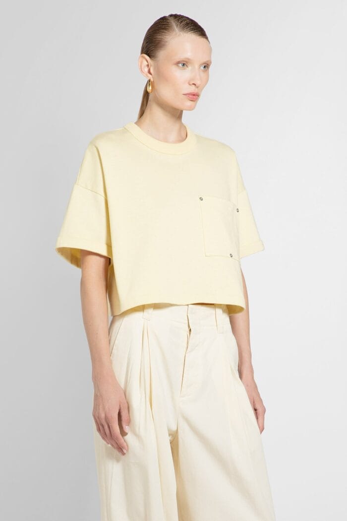 BOTTEGA VENETA Cropped Pocket T-shirt