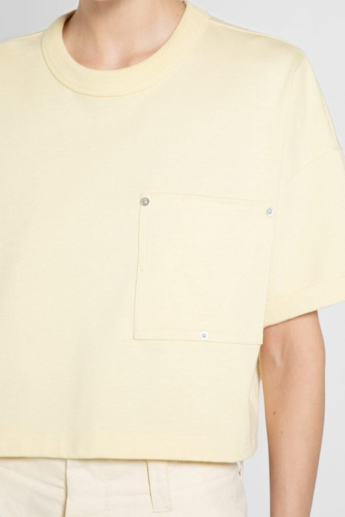 BOTTEGA VENETA Cropped Pocket T-shirt