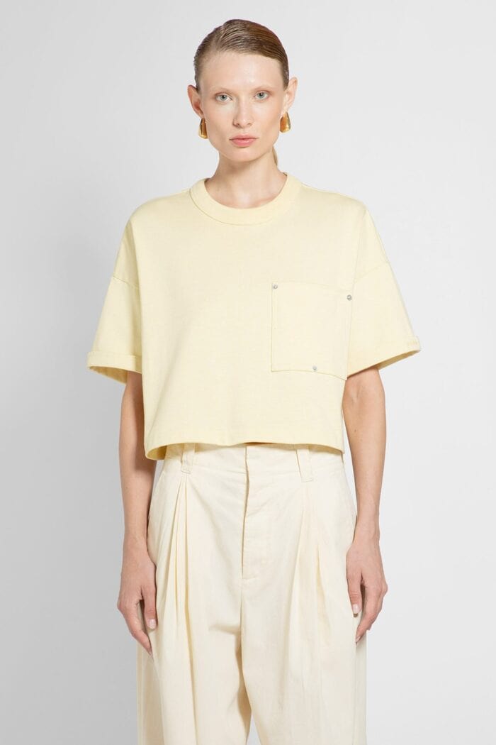 BOTTEGA VENETA Cropped Pocket T-shirt