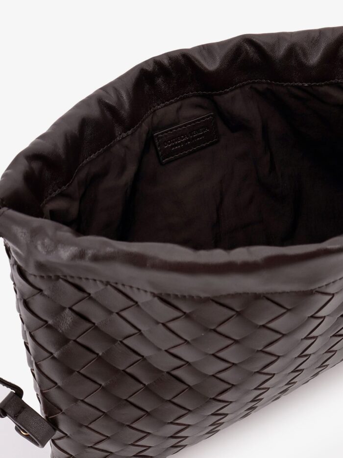 Bottega Veneta Dustbag Medium Intrecciato Leather Pouch