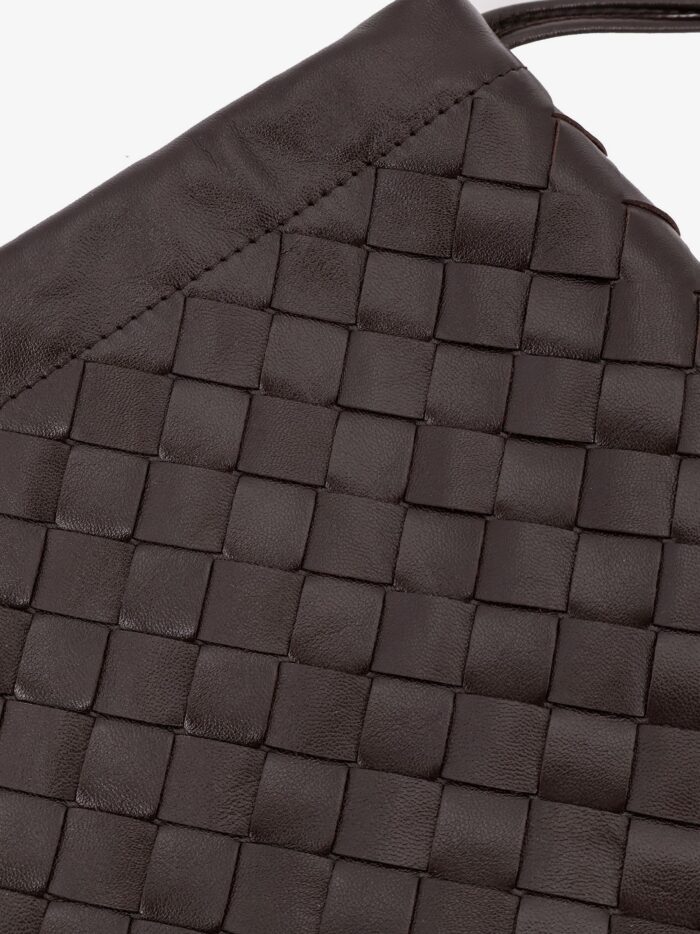 Bottega Veneta Dustbag Medium Intrecciato Leather Pouch