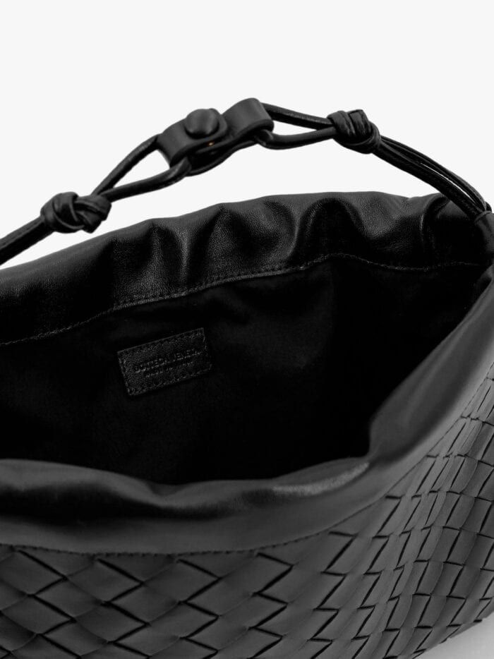Bottega Veneta Dustbag Medium Intrecciato Leather Pouch