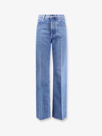 Bottega Veneta Flared Cotton Jeans