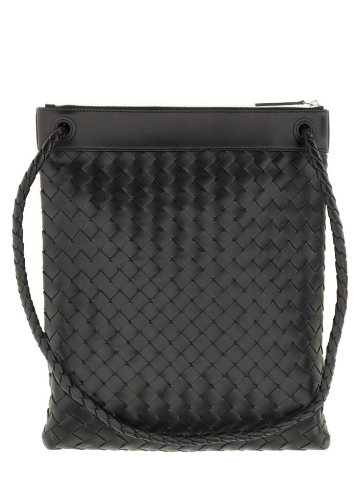 Bottega Veneta FLAT "LET'S GO" MESSENGER BAG