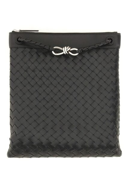 Bottega Veneta FLAT "LET'S GO" MESSENGER BAG
