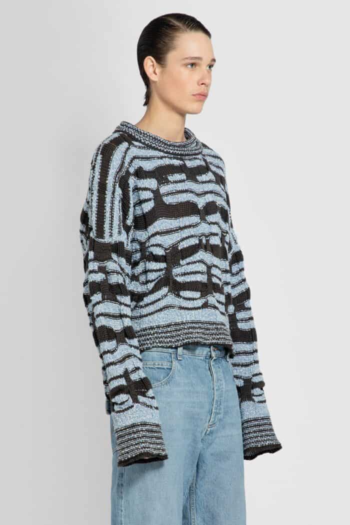 BOTTEGA VENETA Graphic Jacquard Sweater