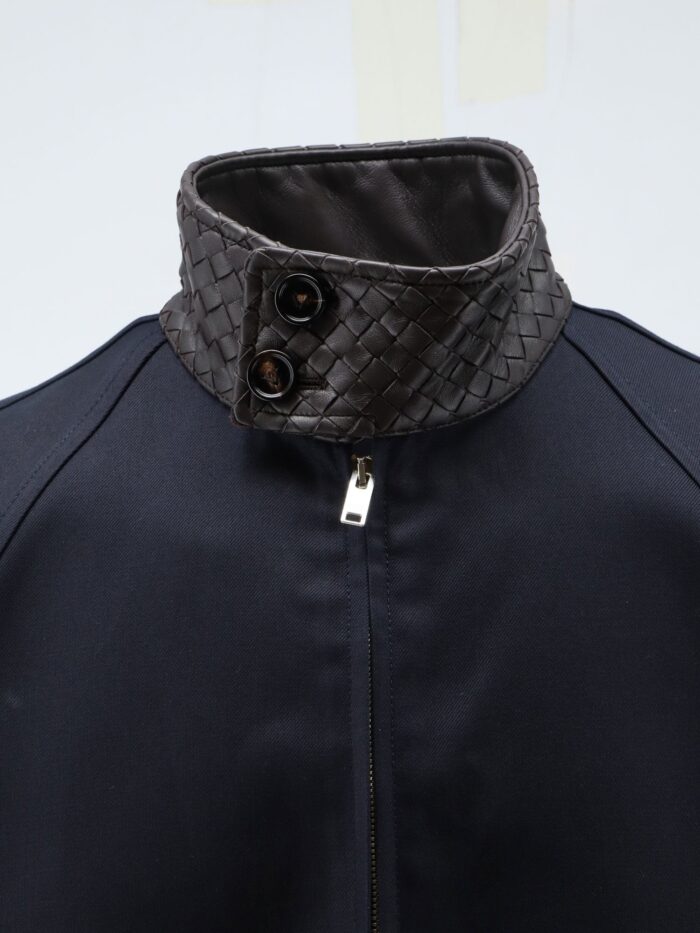 Bottega Veneta Harrington Compact Cotton Gabardine Jacket