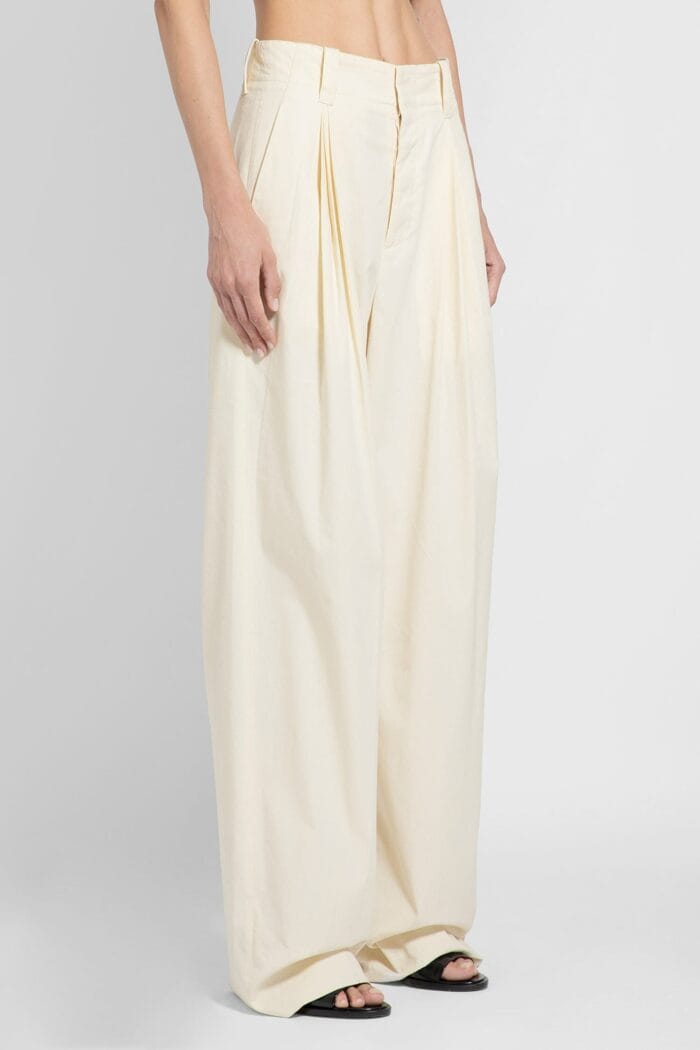 BOTTEGA VENETA High-waisted Darted Wide Leg Trousers