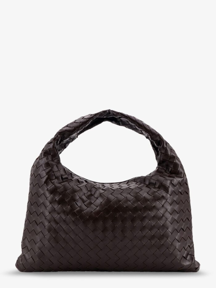 Bottega Veneta Hop Intecciato Leather Shoulder Bag