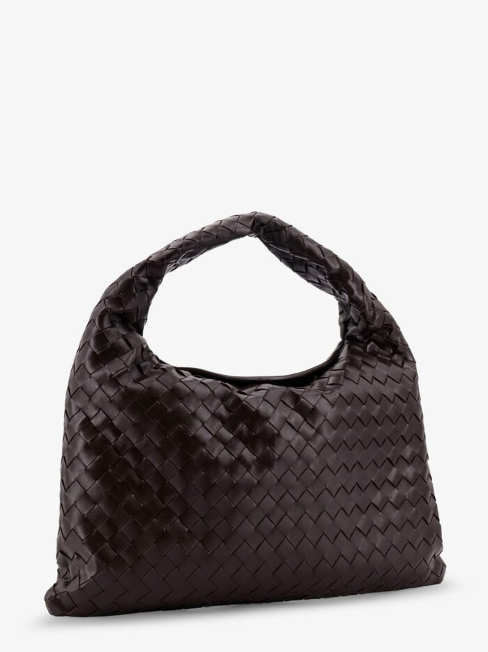 Bottega Veneta Hop Intecciato Leather Shoulder Bag