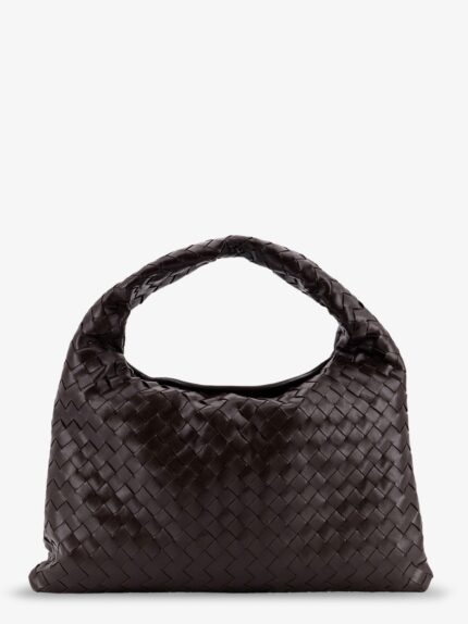 Bottega Veneta Hop Intecciato Leather Shoulder Bag
