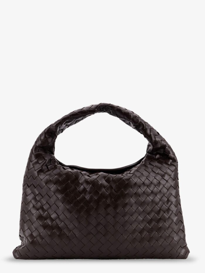 Bottega Veneta Hop Intecciato Leather Shoulder Bag
