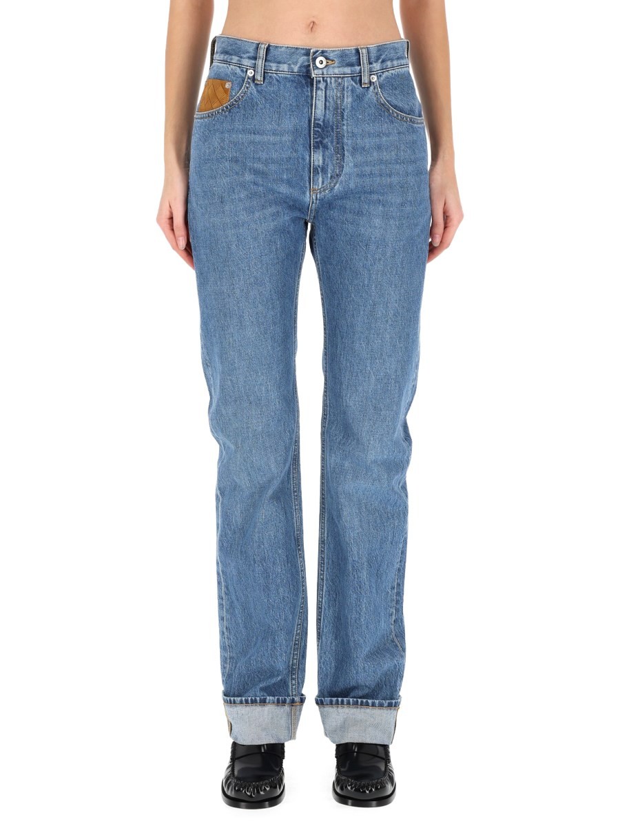Bottega Veneta "INDIGO VINTAGE" STRAIGHT JEANS