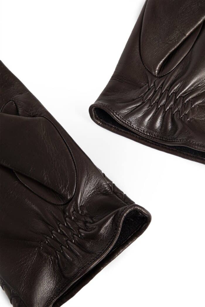 BOTTEGA VENETA Intrecciato Leather Gloves