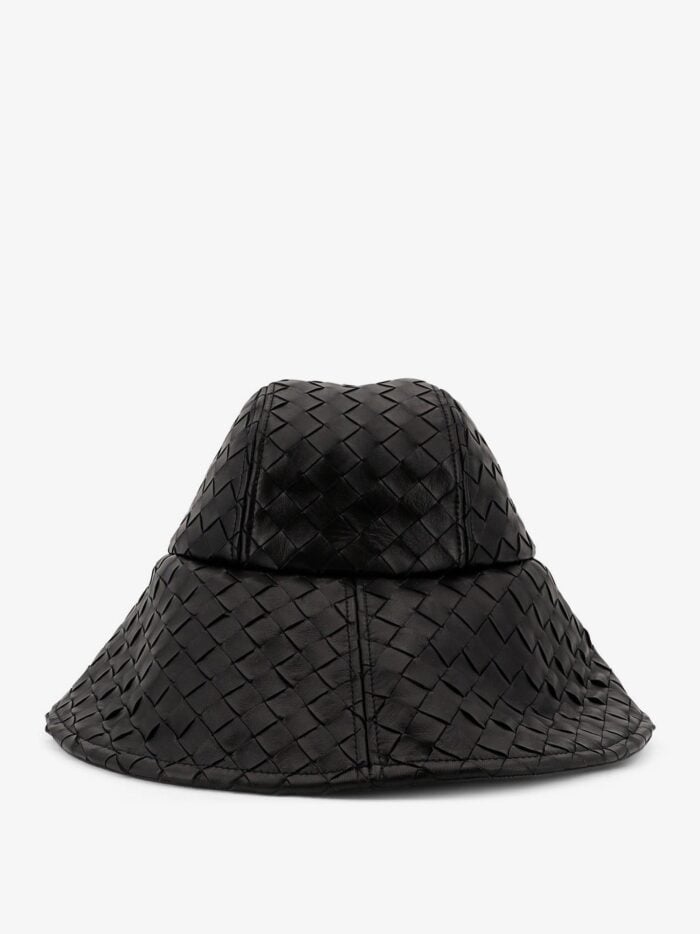 Bottega Veneta Intrecciato Leather Hat
