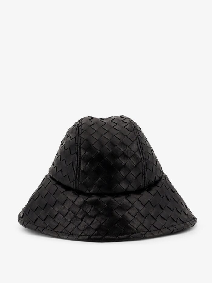 Bottega Veneta Intrecciato Leather Hat