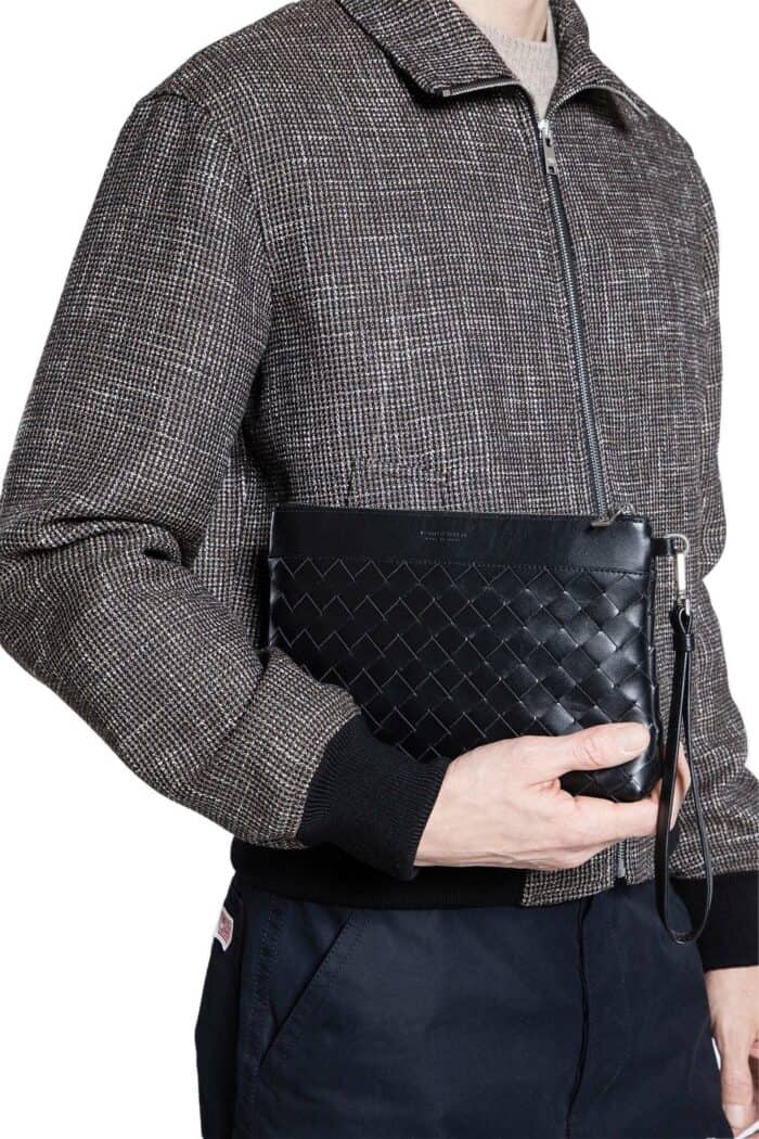 BOTTEGA VENETA Intrecciato Leather Pouch