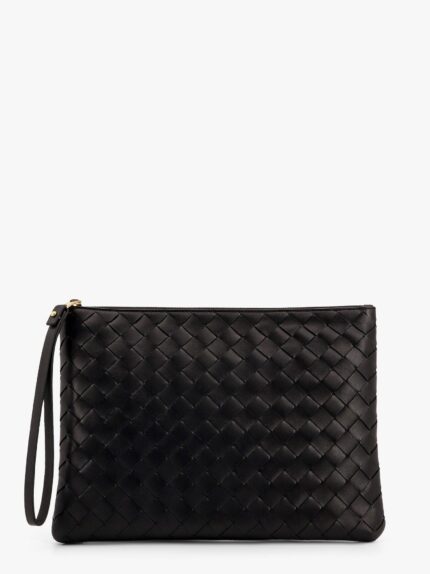 Bottega Veneta Intrecciato Leather Pouch