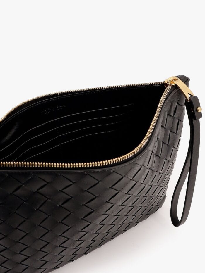 Bottega Veneta Intrecciato Leather Pouch