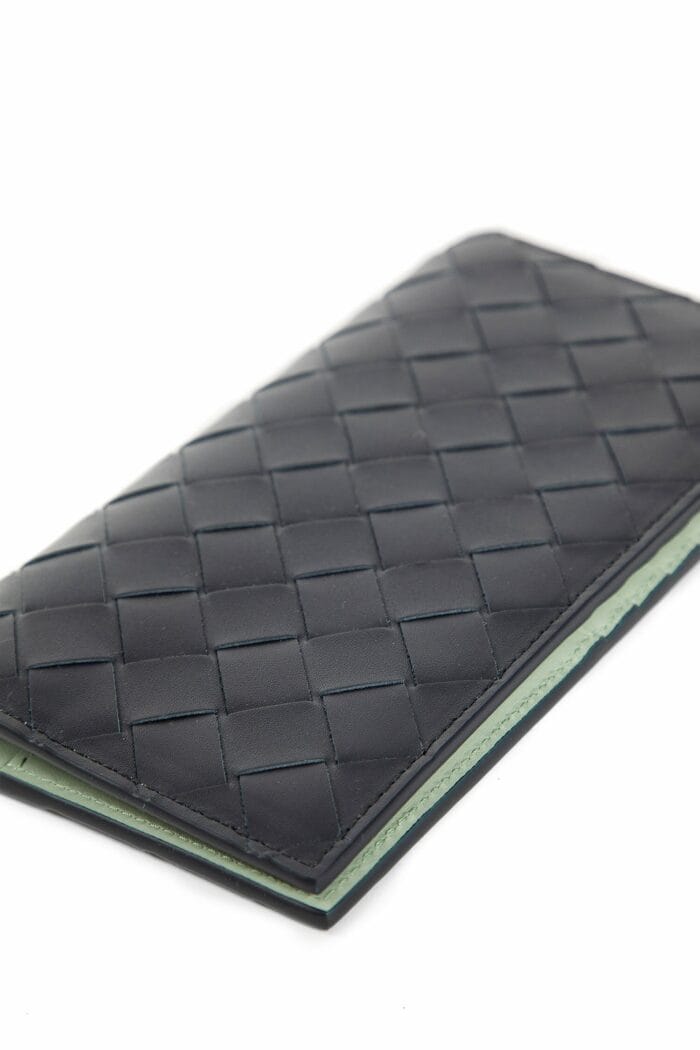 BOTTEGA VENETA Intrecciato Slim Long Wallet