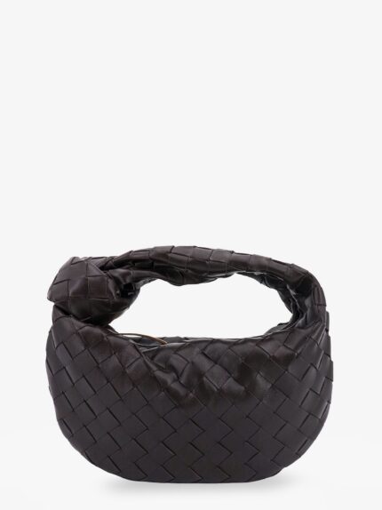 Bottega Veneta Jodie Mini Leather Handbag With Intrecciato Motif