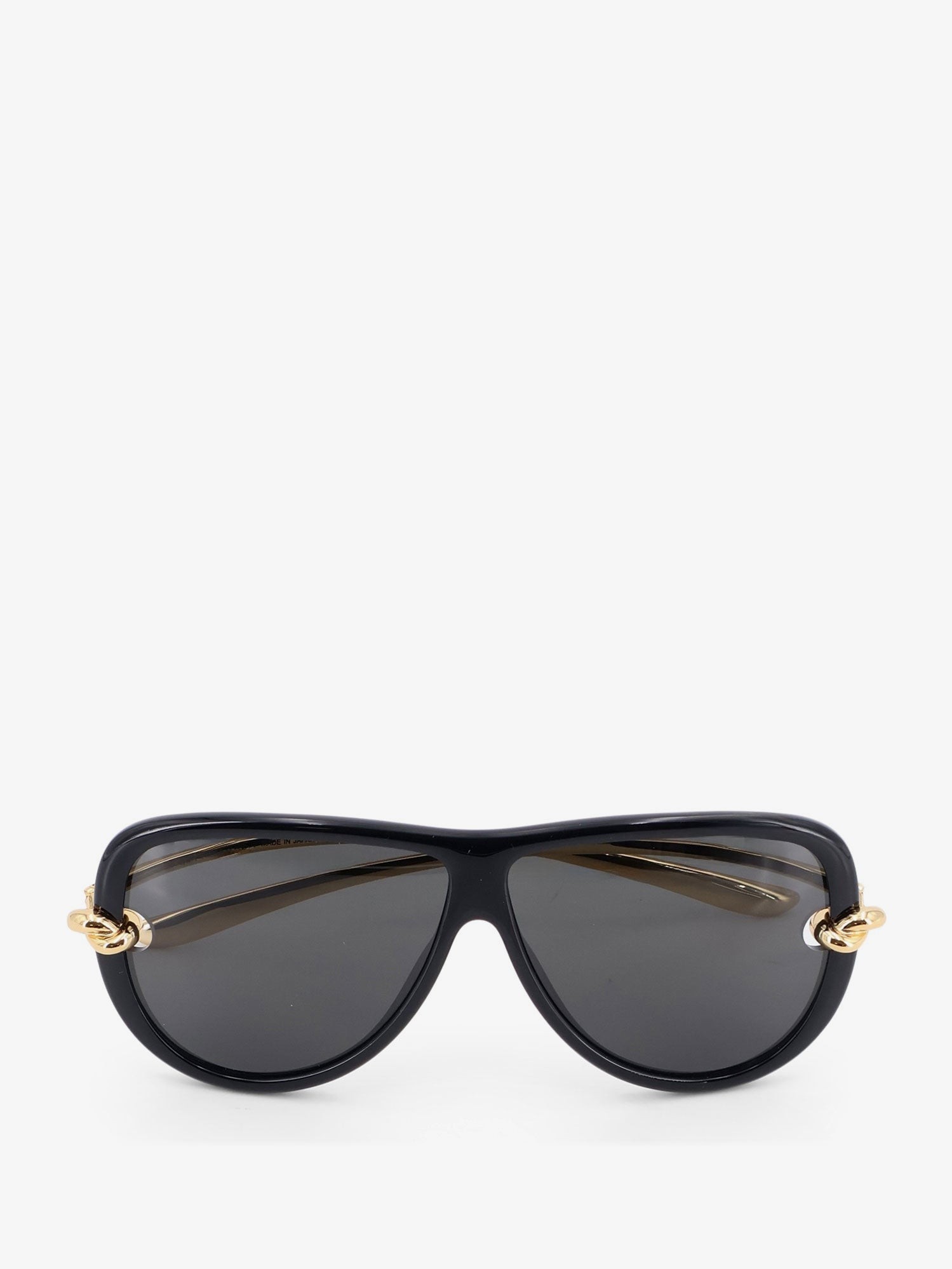 Bottega Veneta Knot Aviator Acetate Sunglasses