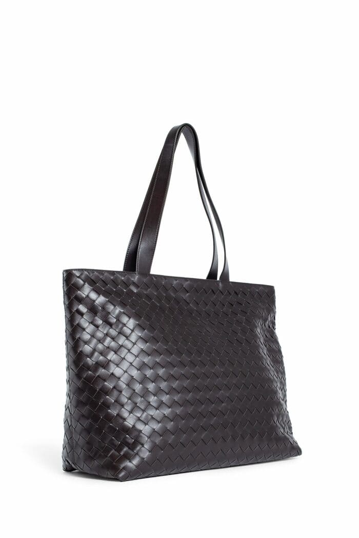 BOTTEGA VENETA Large Intrecciato Zipped Tote Bag