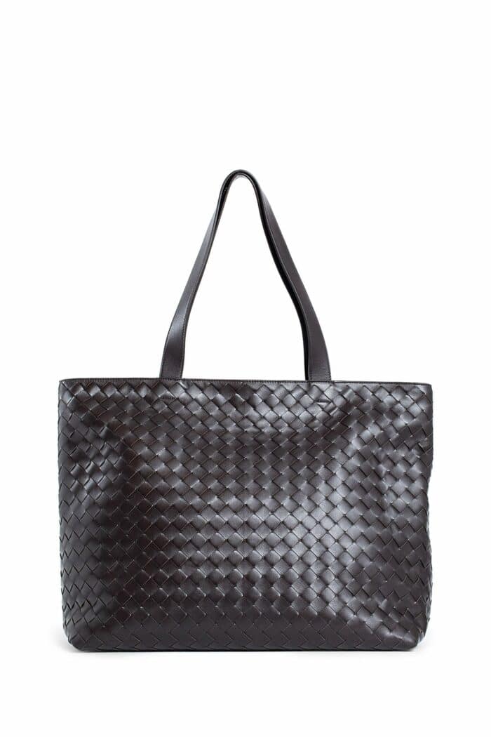 BOTTEGA VENETA Large Intrecciato Zipped Tote Bag