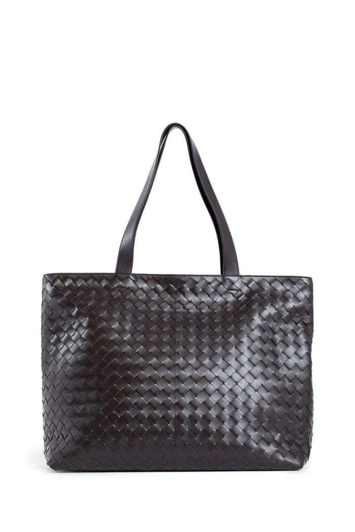 BOTTEGA VENETA Large Intrecciato Zipped Tote Bag