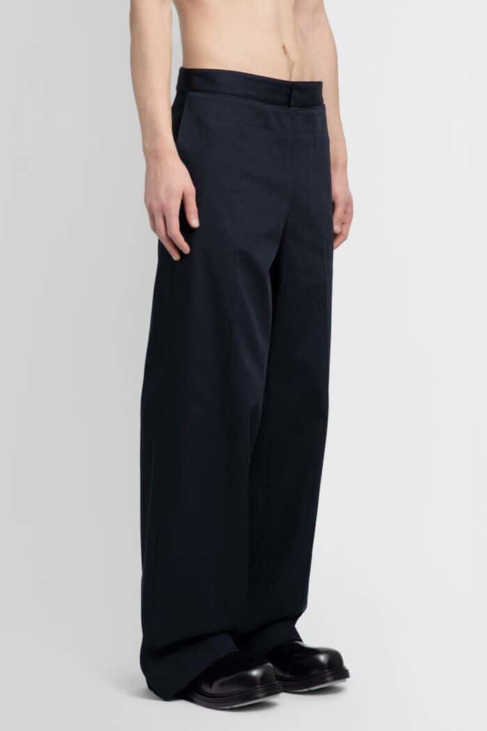 BOTTEGA VENETA Layered Trousers In Cotton Twill