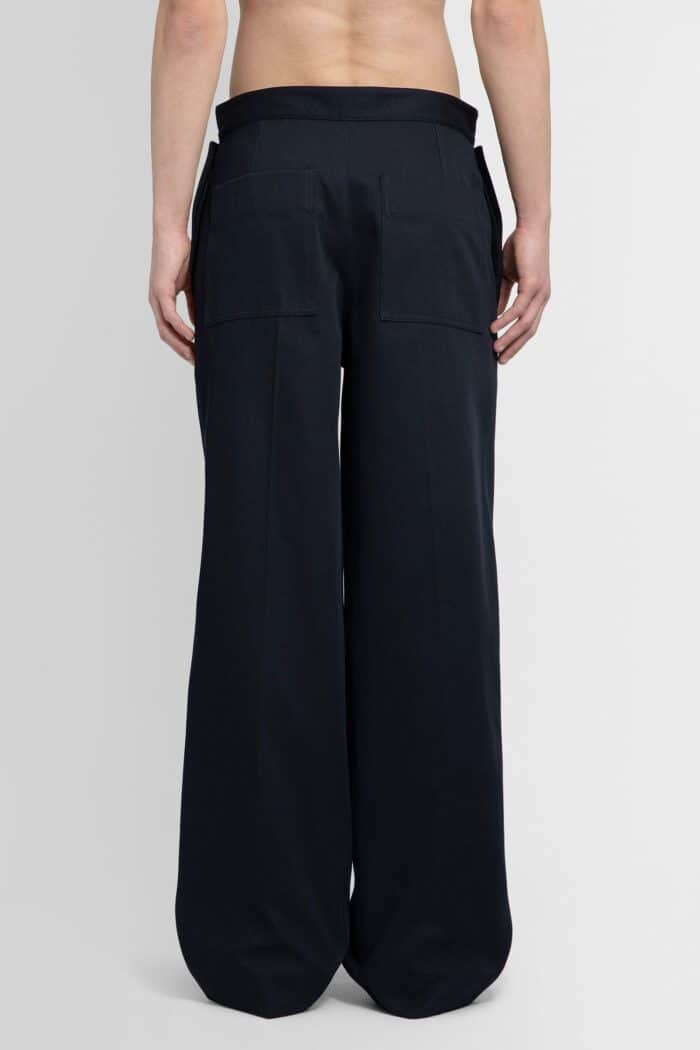 BOTTEGA VENETA Layered Trousers In Cotton Twill