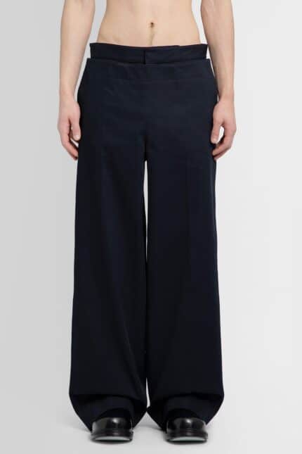 BOTTEGA VENETA Layered Trousers In Cotton Twill