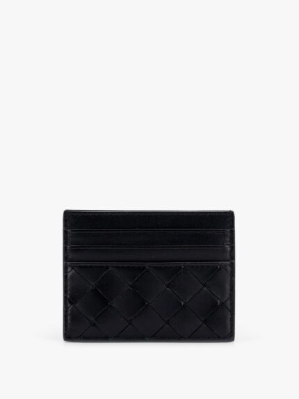 Bottega Veneta Leather Card Holder