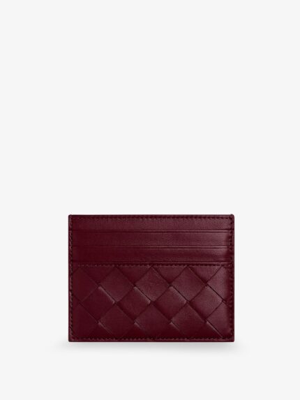 Bottega Veneta Leather Card Holder