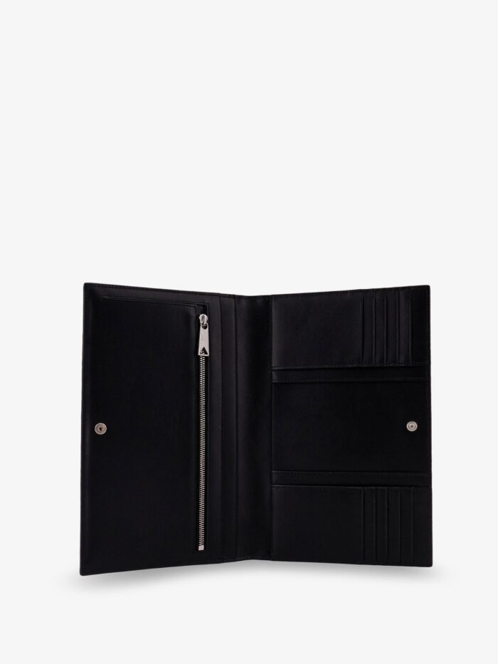 Bottega Veneta Leather Clutch Bag With Intrecciato Motif