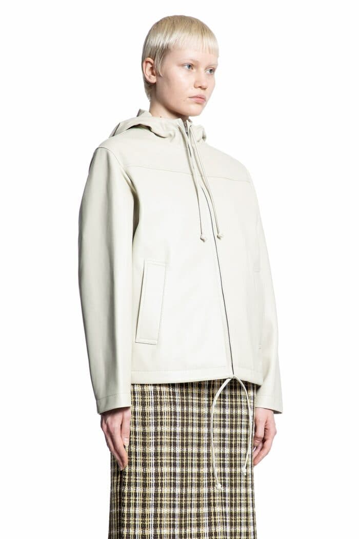 BOTTEGA VENETA Leather Hooded Jacket