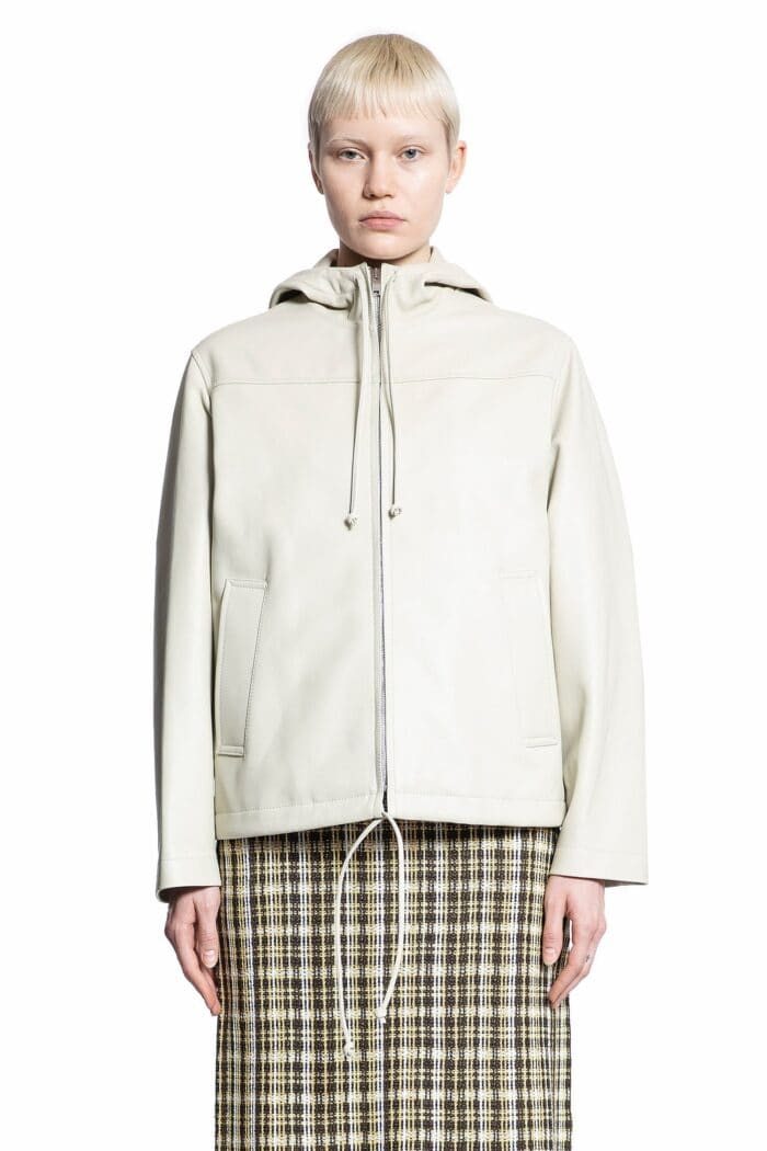 BOTTEGA VENETA Leather Hooded Jacket