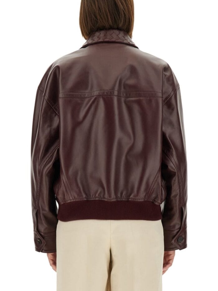 bottega veneta leather jacket Bottega Veneta LEATHER JACKET