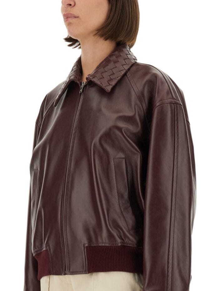bottega veneta leather jacket Bottega Veneta LEATHER JACKET