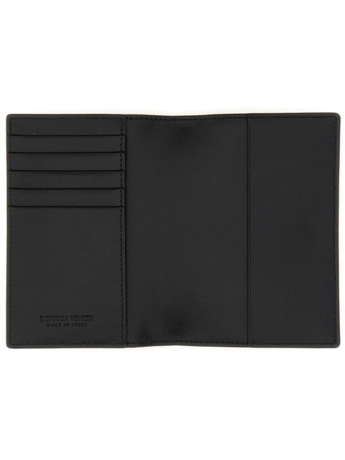 Bottega Veneta LEATHER PASSPORT HOLDER