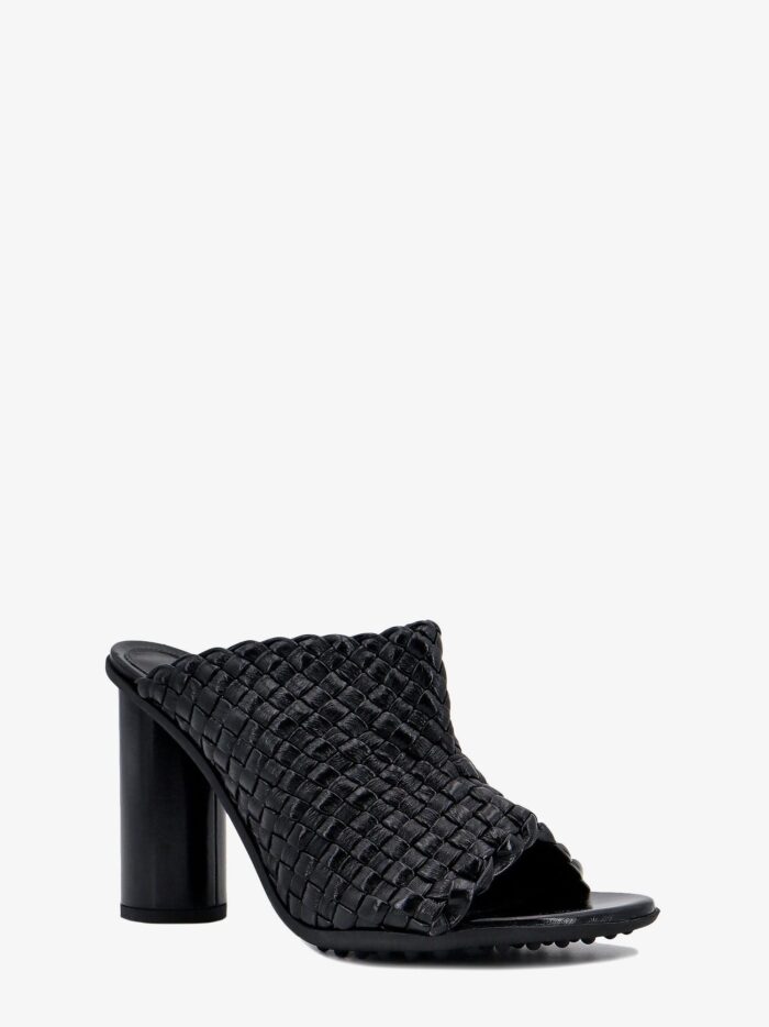 Bottega Veneta Leather Sandals With Intrecciato Motif