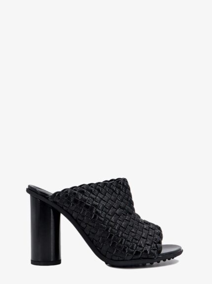 Bottega Veneta Leather Sandals With Intrecciato Motif