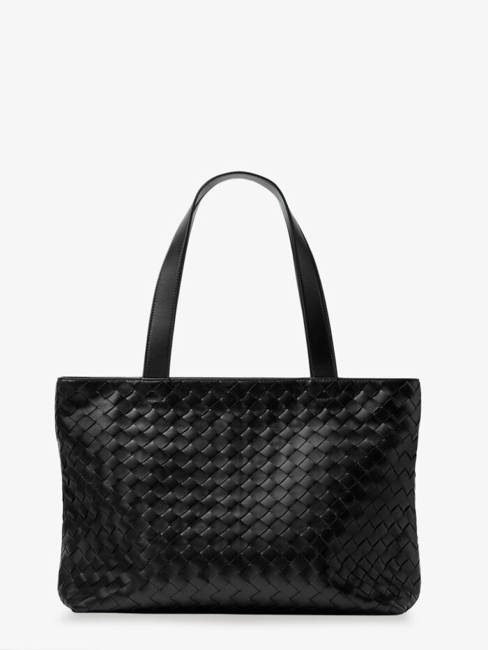 Bottega Veneta Leather Shoulder Bag With Intrecciato Motif