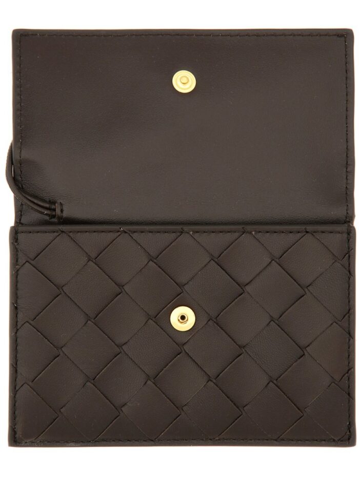 Bottega Veneta "LET'S GO" CARD HOLDER WITH ZIPPER