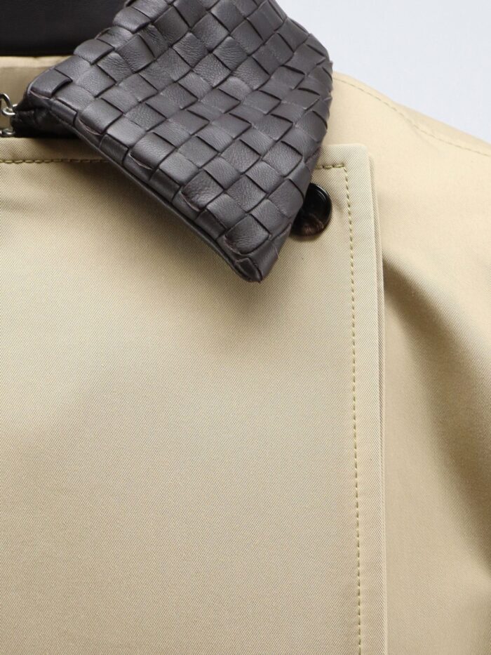 Bottega Veneta Light Cotton Trench