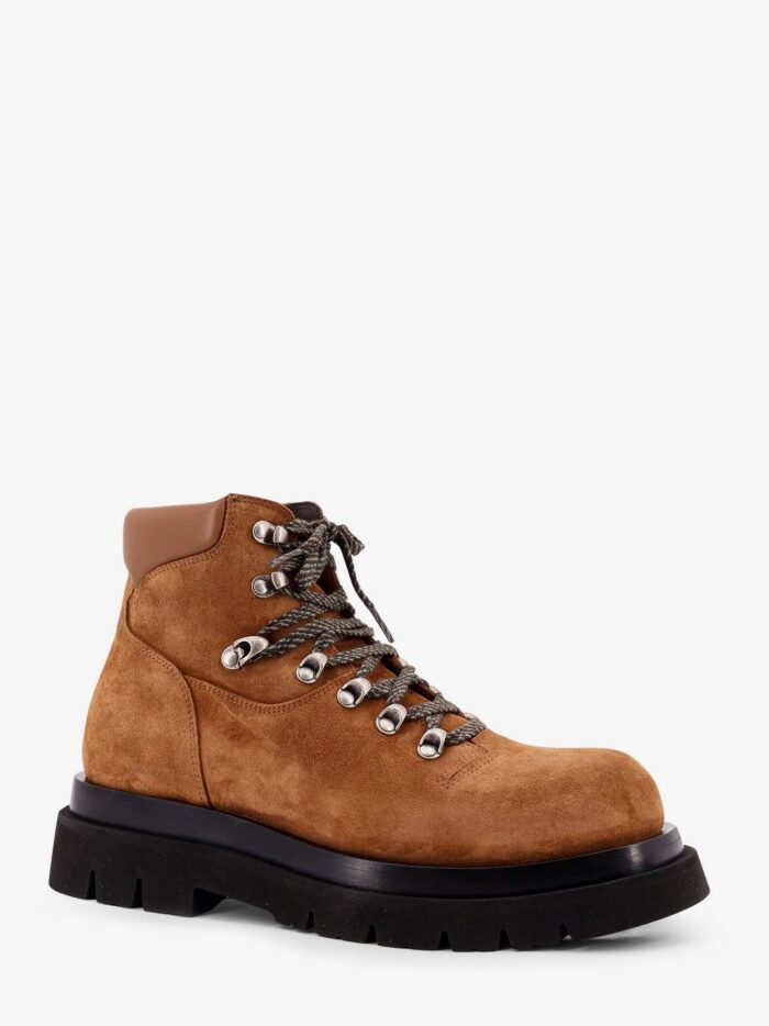 Bottega Veneta Lug Trekking Suede Ankle Boot