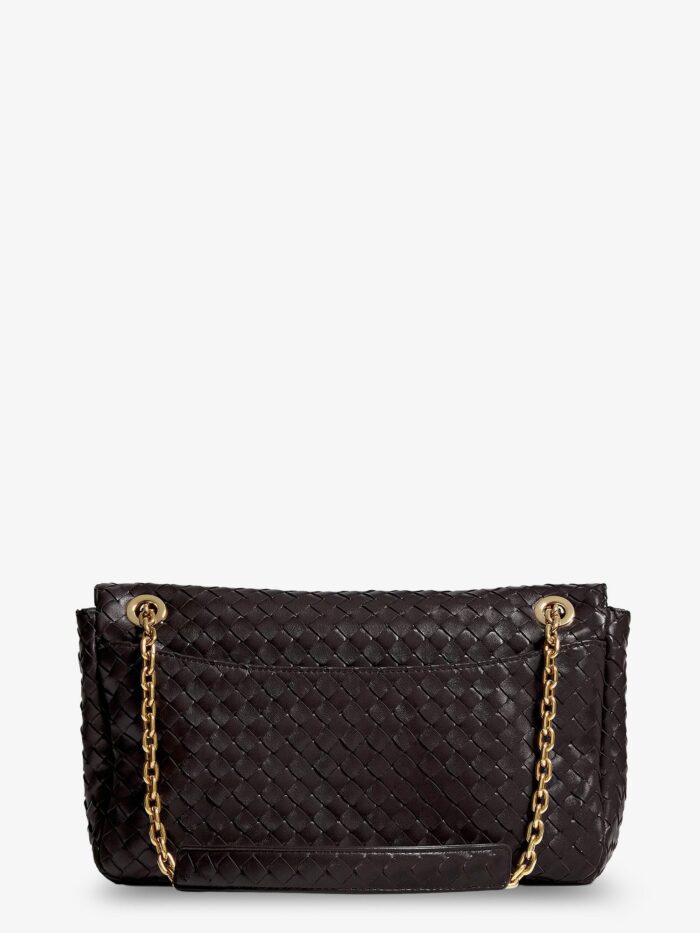 Bottega Veneta Madison Leather Shoulder Bag With Knot Detail