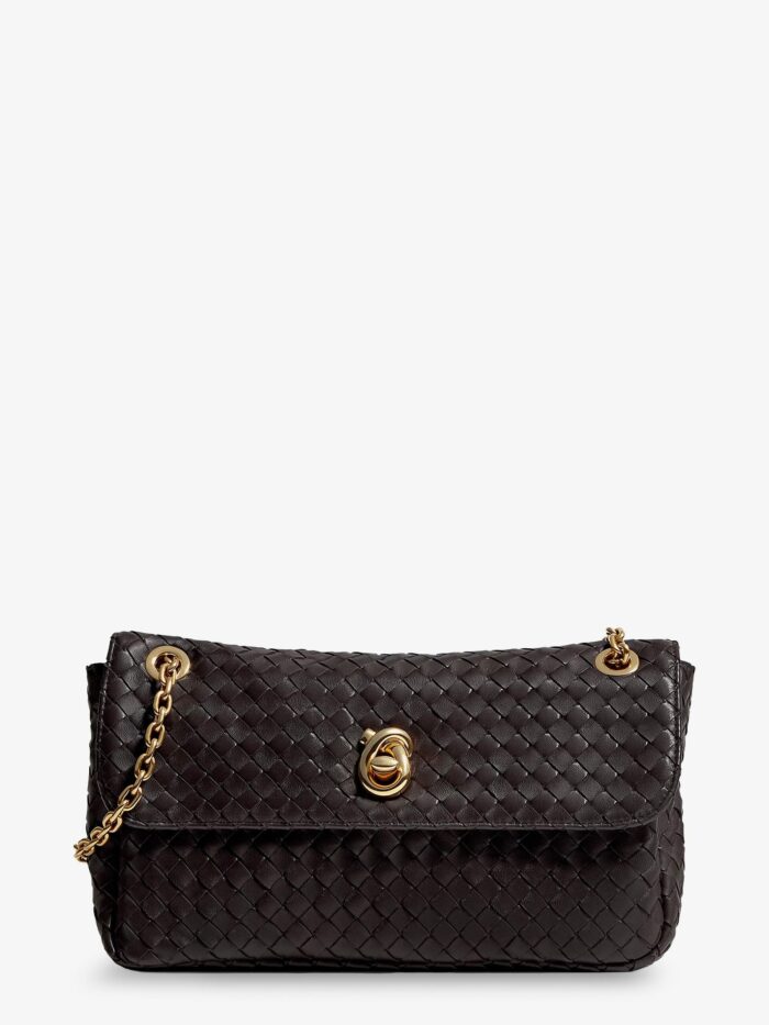 bottega veneta madison leather shoulder bag with knot detail Bottega Veneta Madison Leather Shoulder Bag With Knot Detail