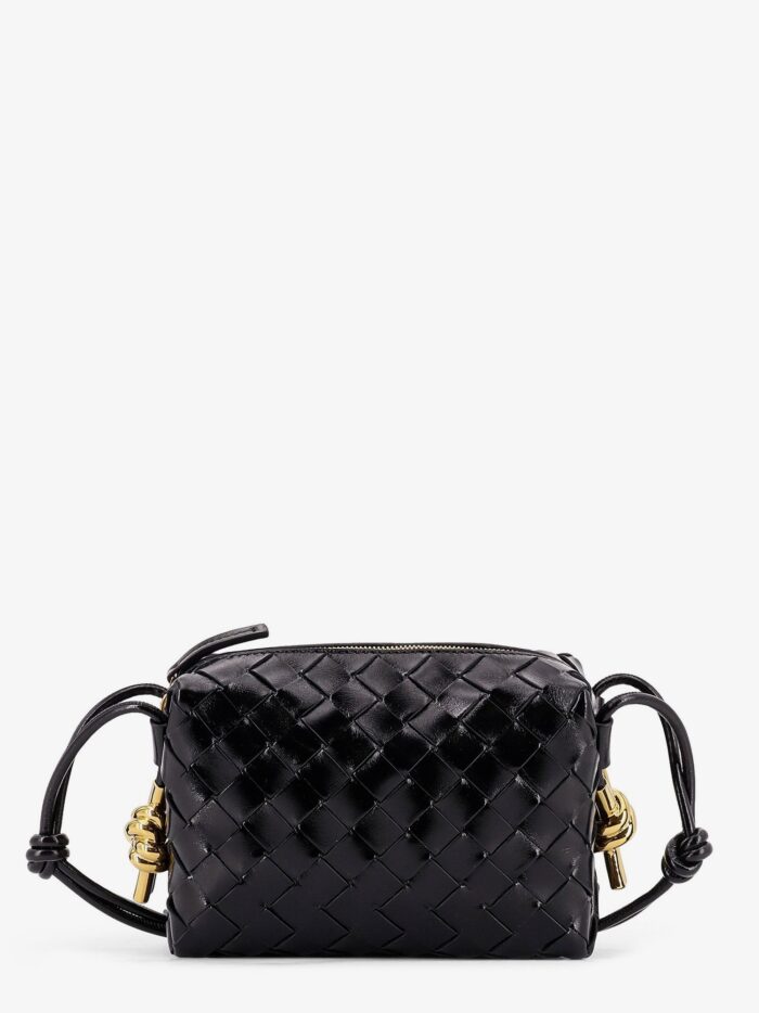 Bottega Veneta Mini Loop Metal Knot Leather Bag